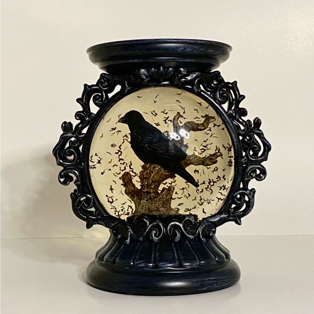 Bath & Body Works Raven Musical 3-Wick Candle Holder